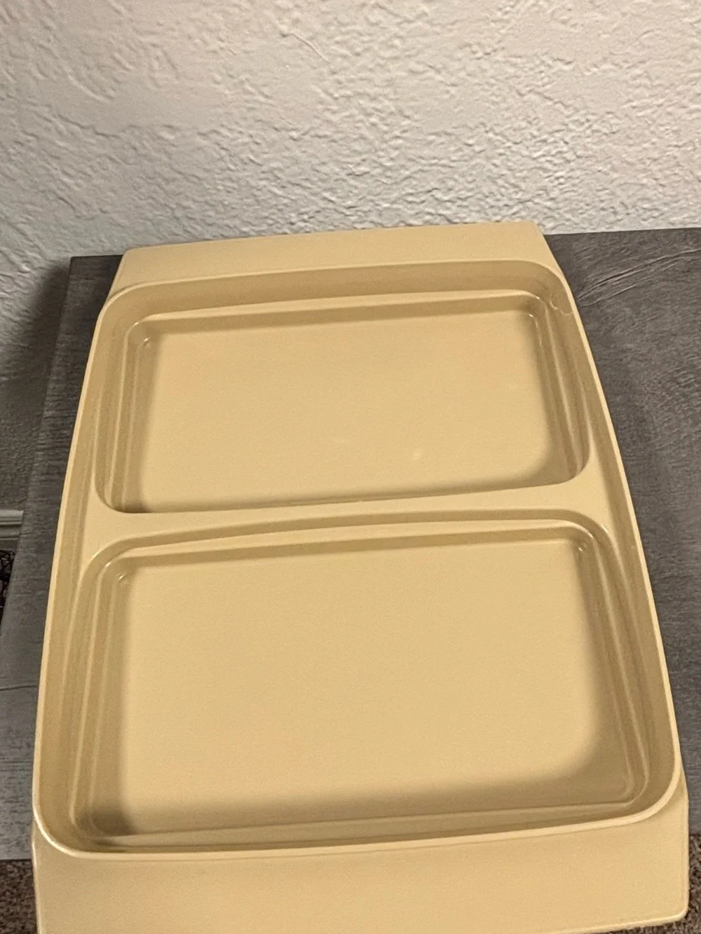 Tupperware Beige and White deviled Eggs Storage Container Food Storage Holidays